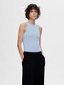 SLFANNA O-NECK TANK TOP NOOS XXL Slim Fit - Cashmere Blue