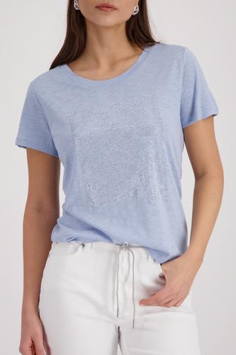 T-Shirt mit Strasssteinen 46 - Sea Side