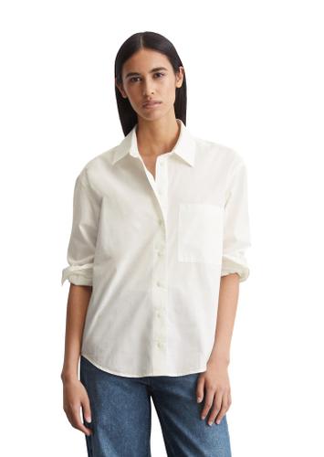 Bluse loose Weiß XS