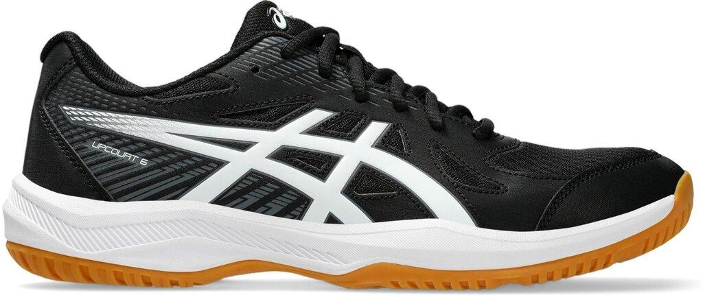 ASICS Herren Handballschuhe UPCOURT 6 39 ½ in Schwarz
