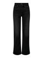 ONLMADISON BLUSH HW WIDE DNM CRO099 NOOS XS/32 Weiter Beinschnitt - Washed Black