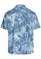 Kurzarmhemd mit Allover-Print M Regular Fit - Dark Navy