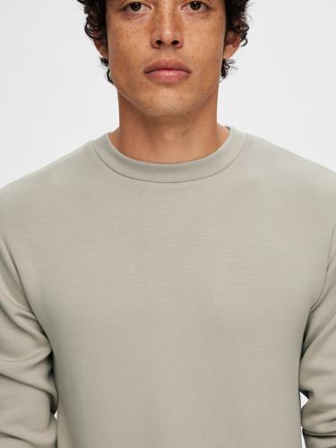 SLHEMANUEL SOFT CREW NECK SWEAT NOOS Grau M