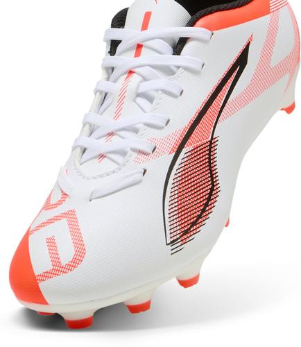 PUMA Kinder Fussball-Rasenschuhe ULTRA 5 PLAY FG/AG Jr 38 ½ in Weiß