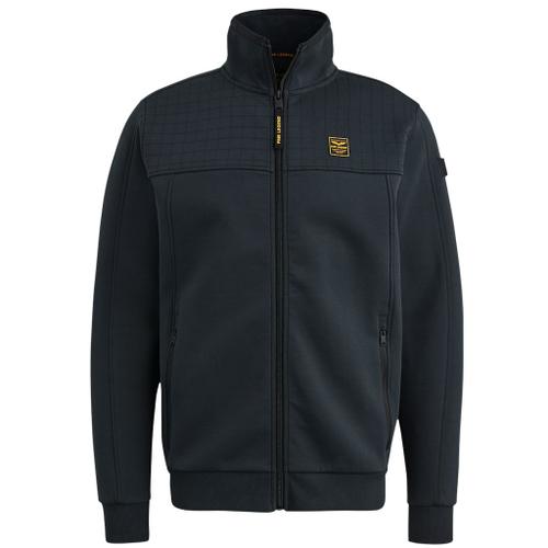 spacer interlock sweat Blau L