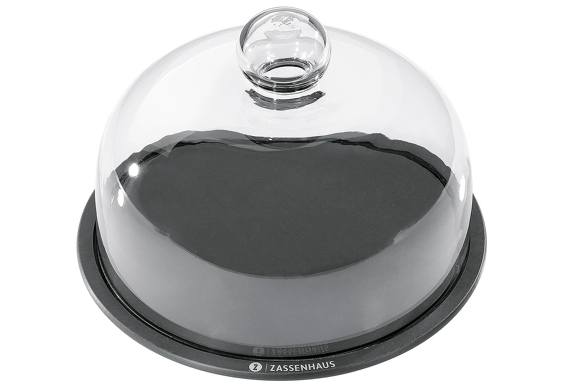 Käseglocke mit Glasdeckel