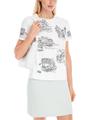 T-Shirt in Bio-Cotton "Rethink Together" 38 - White