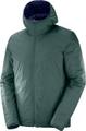 SALOMON Herren Skijacke DRIFTER LOFT HOODIE M XL in Grün