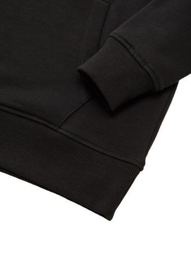 Hoodie Sweatshirt mit Rückenprint 152 Regular Fit - Heavy Black