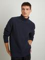 SLHTHIM LS KNIT STRUCTURE ROLL NECK W XXL Normal geschnitten - Sky Captain