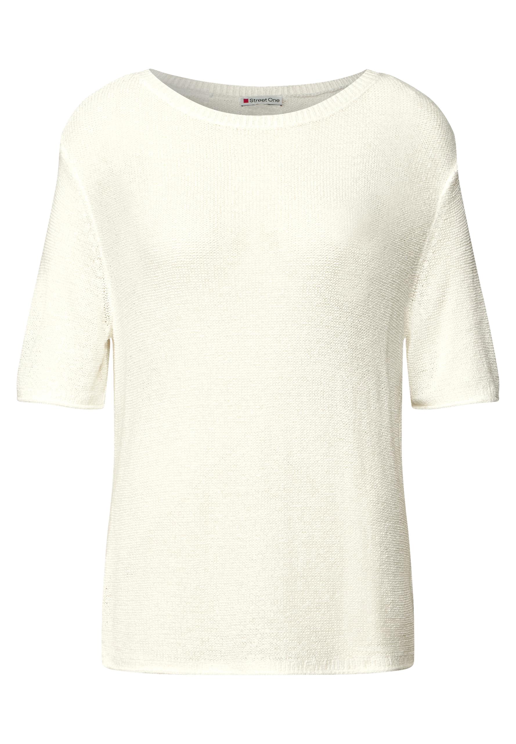 Kurzarmpullover 36 - Off White