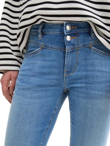 TTKATE SLIM CAPRI Jeans 30 Slim Fit - Light Stone Wash Denim