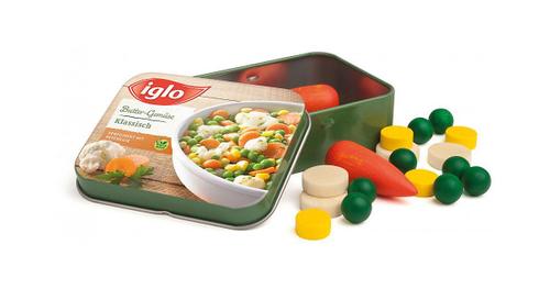 Erzi - Gemüse von Iglo in der Dose