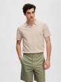 SLHTELLER SS KNIT POLO NOOS Grau L
