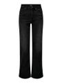 ONLMADISON BLUSH HW WIDE DNM CRO099 NOOS S/32 Weiter Beinschnitt - Washed Black