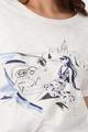 T-Shirt mit Boot-Zeichnung 44 - Navy Blue