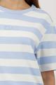 Sweatshirt mit Streifen 36 - Light Sky Ringel