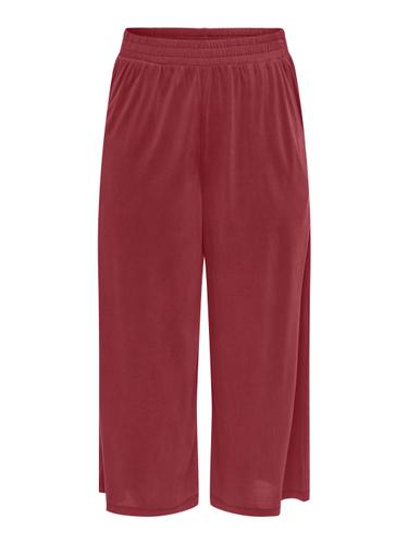 ONLHANNAH CULOTTE PANT CS JRS S Normal geschnitten - Ruby Wine