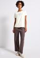Shirt mit Turn-Up-Detail 38 - Off White