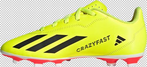 ADIDAS Kinder Fussball-Rasenschuhe X Crazyfast Club FxG 38 in Gelb