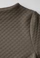 Strukturshirt Braun 40