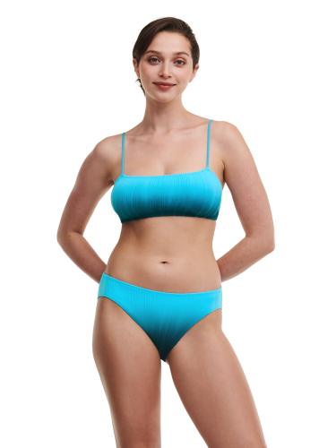 Swim One Size Bügelloser T-Shirt Bikini BH (variabel) M/L - Blue Tie & Dye