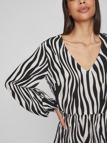 VIFINI L/S SHORT DRESS - NOOS 34 Normal geschnitten - Black