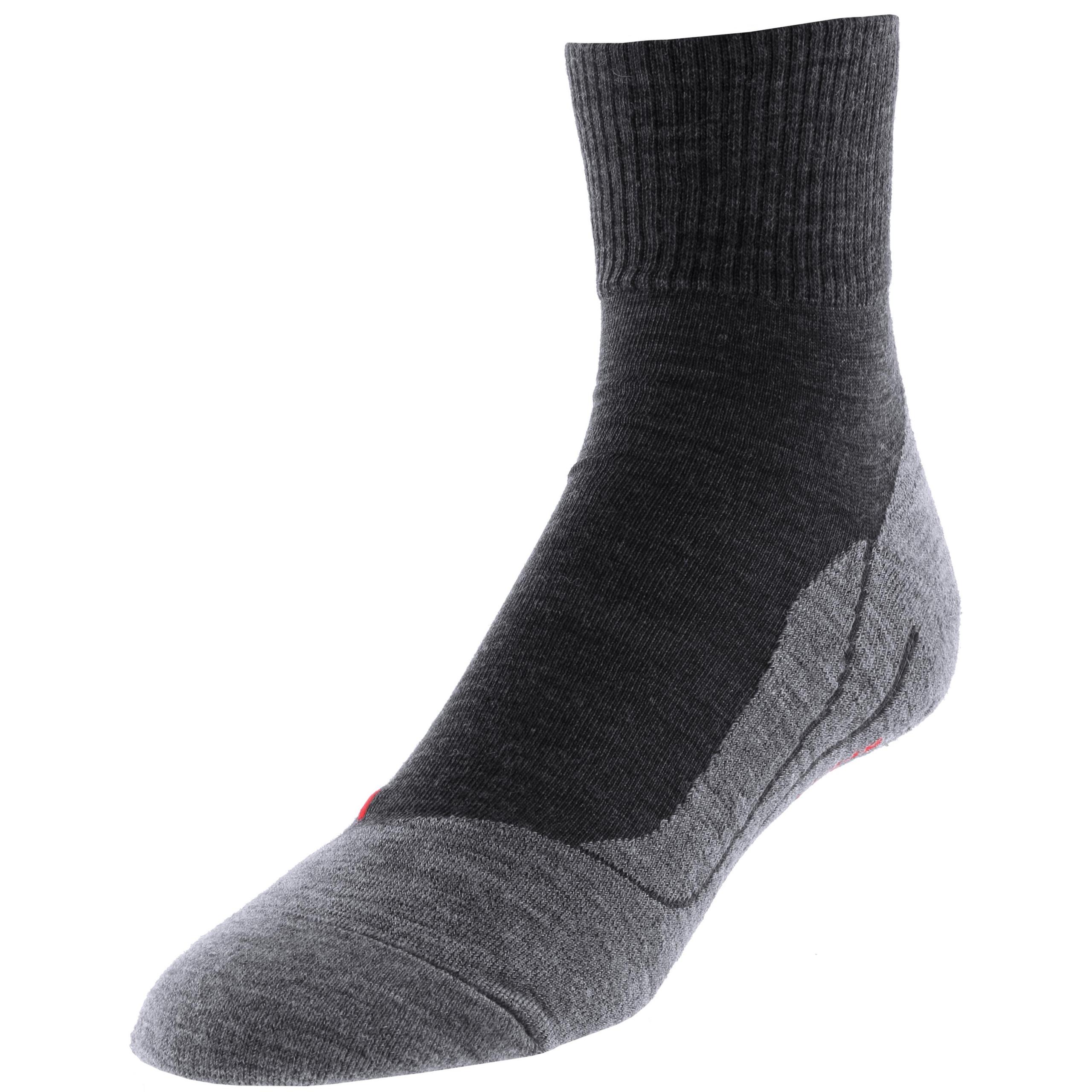 FALKE TK5 Short Herren Socken 42-43 in Grau
