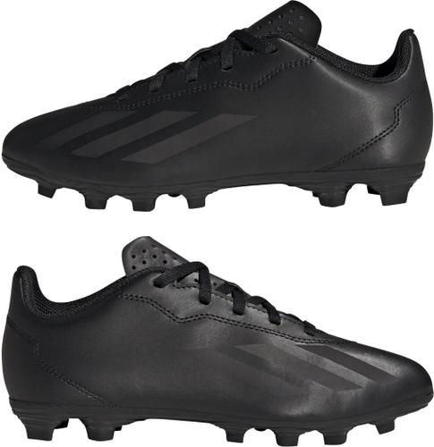 ADIDAS Kinder Fussball-Rasenschuhe X CRAZYFAST.4 FxG J 36 ⅔ in Grau