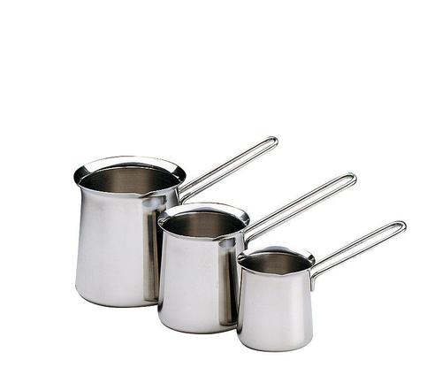 Aufschäumbecher Edelstahl 400 ml 9cm Ø8cm