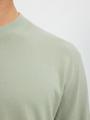 SLMTORINO LS KNIT CREW NECK NOOS L Normal geschnitten - Aqua Gray