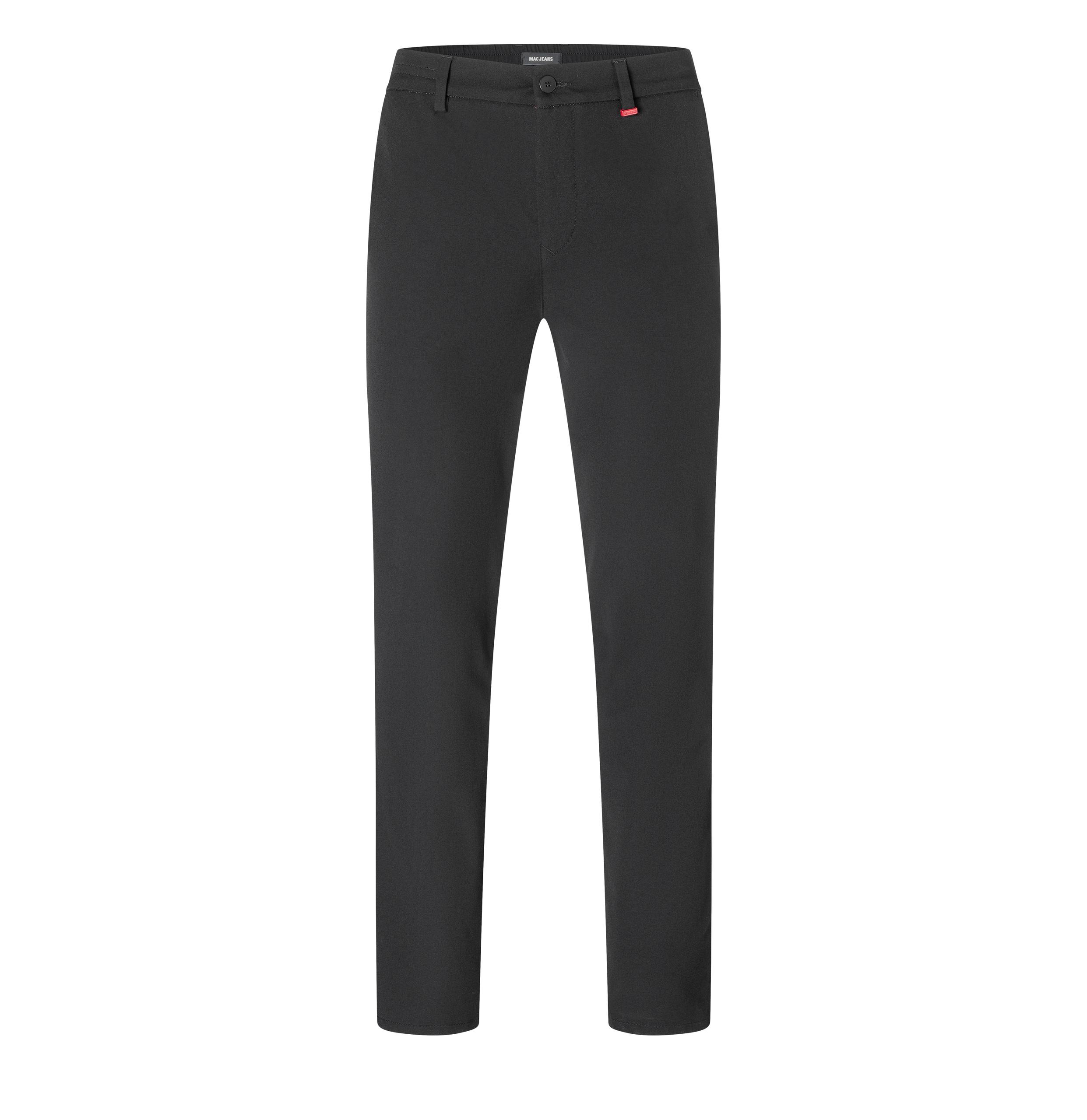 MAC JEANS - Traveller, Carbonium 34/30 Modern Fit - Schwarz
