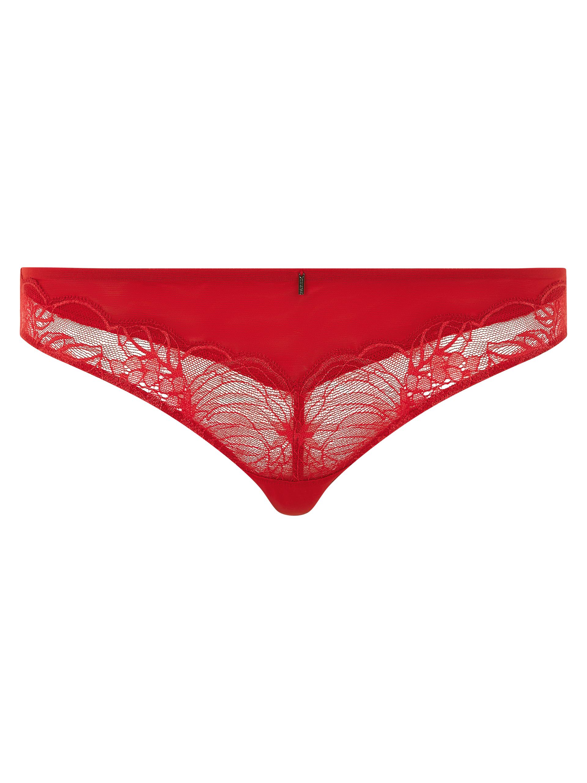 MIDNIGHT FLOWERS Slip 38 - Scarlet