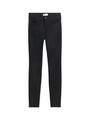 TTNELA EXTRA SKINNY Coated Jeans 27/32 Skinny Fit - Coated Black Denim