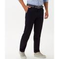 Style Jim-s 26U Flatfronthose, Herrenhose, Leicht geschwungene französischen Vorderhosentaschen, Leistengesäßtaschen, Tresortasche in rechter Seitentasche, Zusätzliche Coinpocket, Hochwertiger Reißverschluss, Ergonomische Passform, Regular Fit, Gerader Beinverlauf, Perfect Cut (niedrige Leibhöhe) - Perma Blue