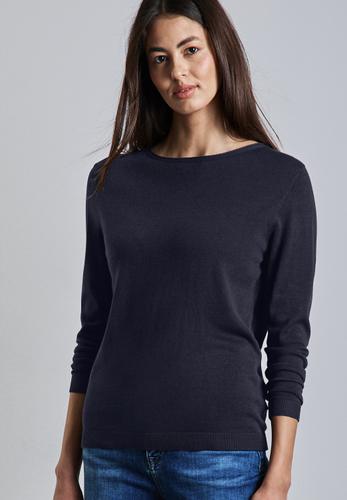 Weicher Strickpullover 38 - Deep Blue