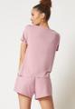 Skiny Damen Shirt kurzarm Night In Mix & Match Rosa 40