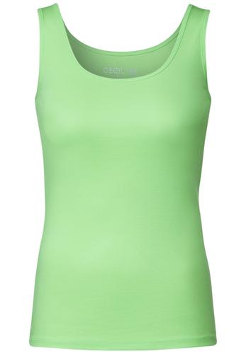 Basic Top in Unifarbe XL - Matcha Lime