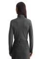 Rollkragen-Longsleeve regular XS - Deep Grey Melange