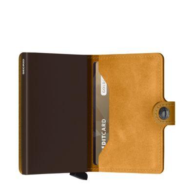 Secrid Kartenetui Portemannaie Miniwallet RFID Braun