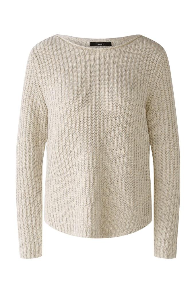 NAOLIN Pullover Baumwollmischung Beige 46