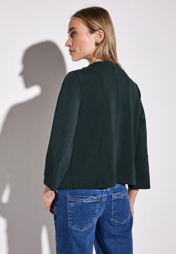 Silk-Look Jacke Grün 38