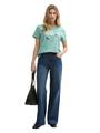 T-Shirt mit Print XL Regular Fit - Bleeched Green