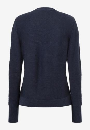 Cardigan marine Blau 36