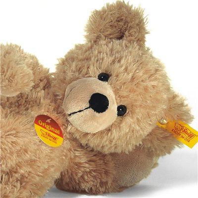 Steiff - Teddybären - Teddybären für Kinder - Fynn Teddybär, beige, 28cm