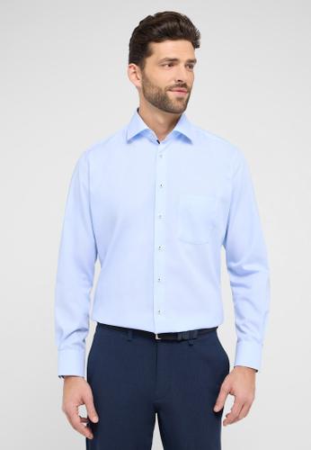 Original Shirt Popeline Langarm Blau 43/Langarm - 65cm