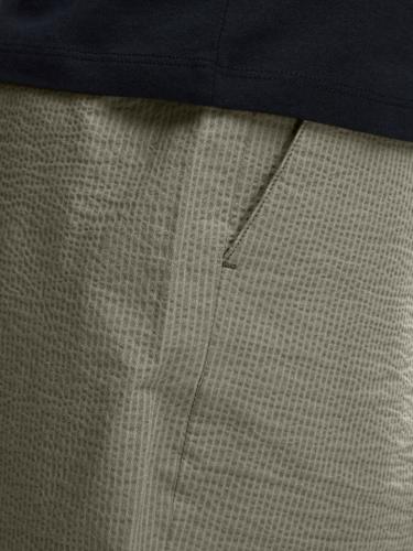 SLHREGULAR-KARL SEERSUCKER SHORTS NOOS L Normal geschnitten - Vetiver