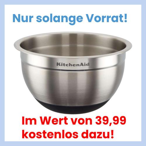 KitchenAid Artisan Küchenmaschine - creme 5KSM185PSEAC