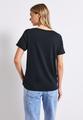 Shirt mit Turn-Up-Detail 38 - Deepwater Blue