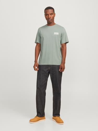 JJECORP LOGO TEE SS O-NECK NOOS XXL Normal geschnitten - Iceberg Green